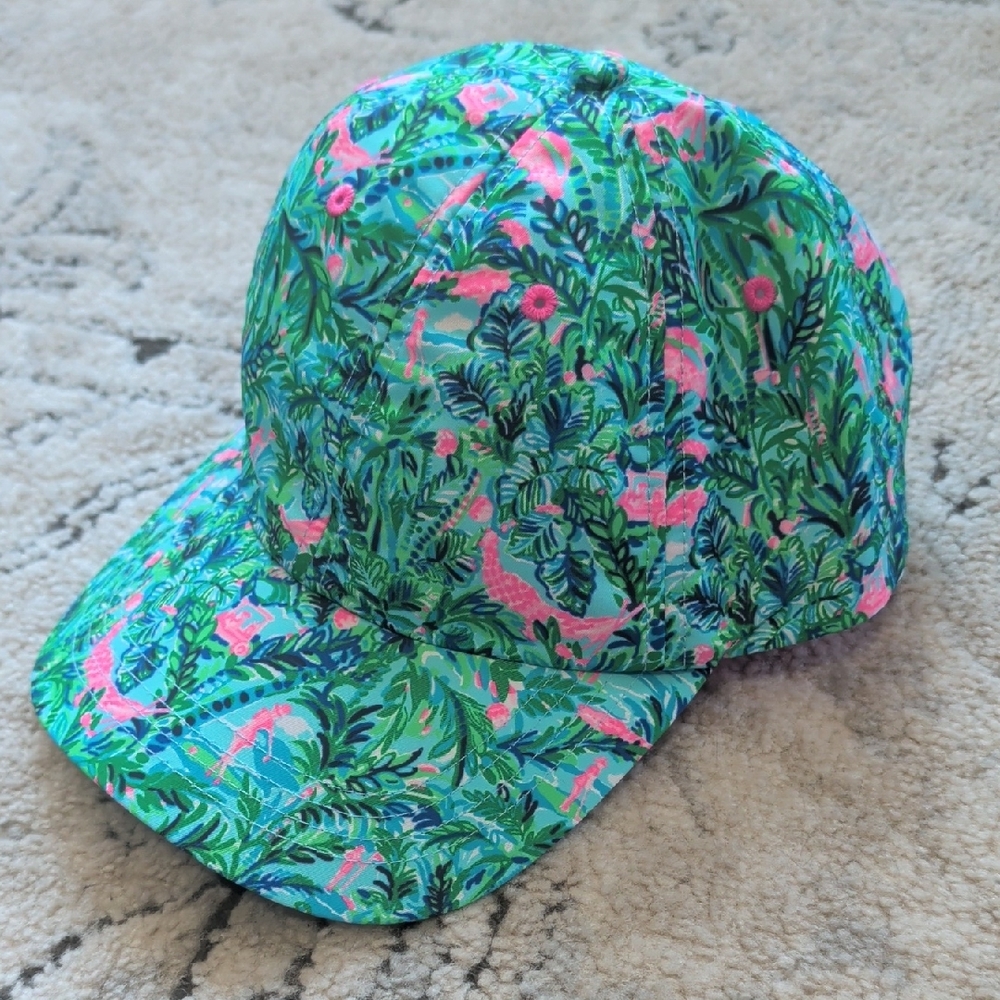 Lilly Pulitzer Run Around Hat Par Fection NEW